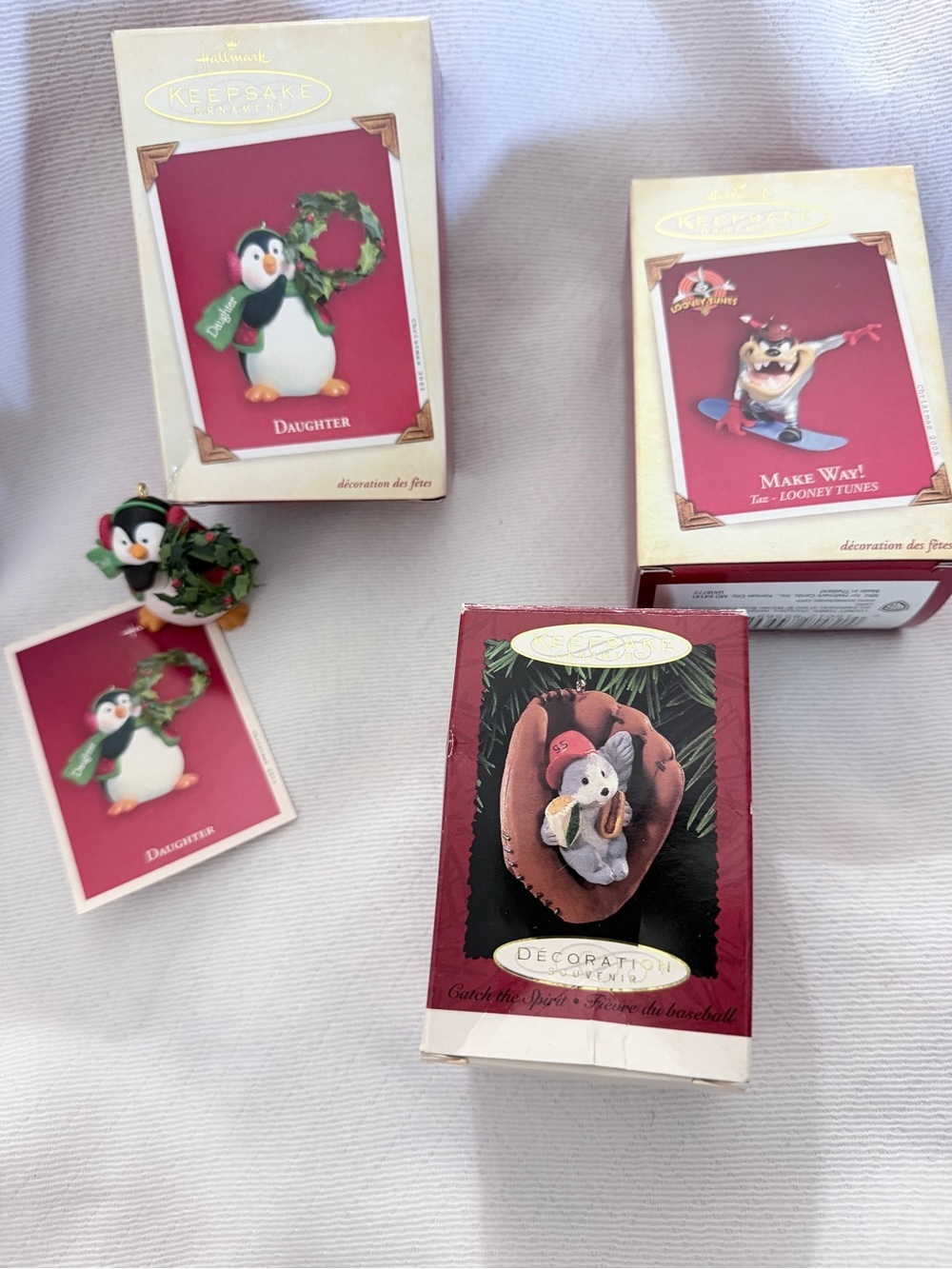 Vintage Hallmark Keepsake Ornaments Lot of 3 – 1995, 2003, 2005 with boxes